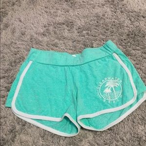 teal vacation shorts